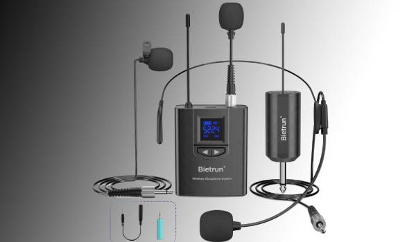 انواع بهترین میکروفون یقه ای بی سیم برای تولید محتوا